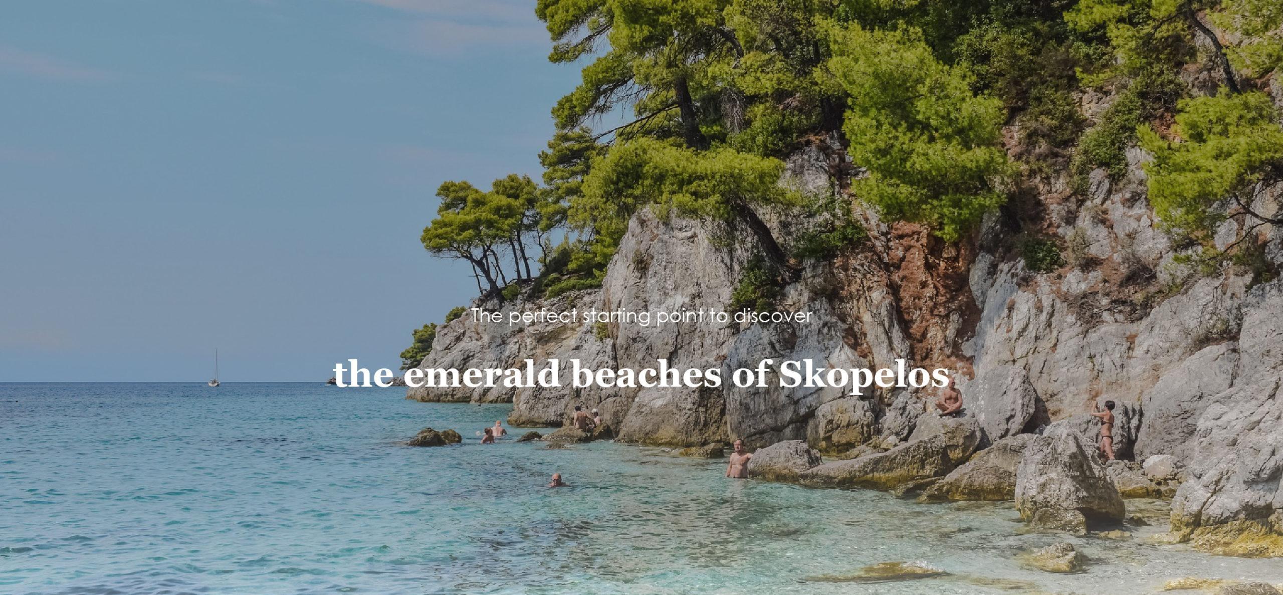 Hotel on the island of Skopelos